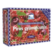 Piros gyümölcsmix 300g