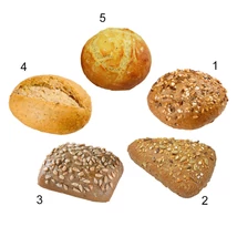 EDNA Zsemleválogatás 5-féle 175*38g