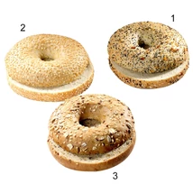 EDNA Bagel válogatás, 3 féle, 45x75g