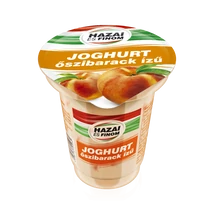 Hazai és Finom őszibarack ízű joghurt 125g