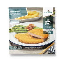 GALLICOOP Panírozott pulyka bécsi szelet 1000g