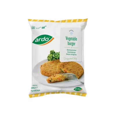 ARDO - Panírozott zöldségburger 1000g