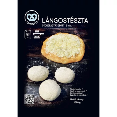 Lángostészta 1kg