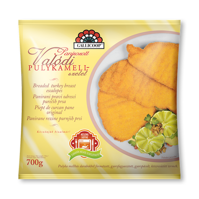 Panírozott pulykamellszelet 700g