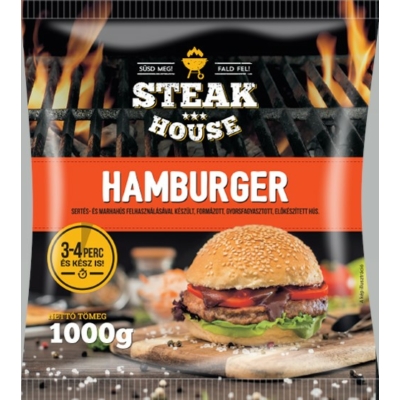 Steakhouse hamburger hús 1000g