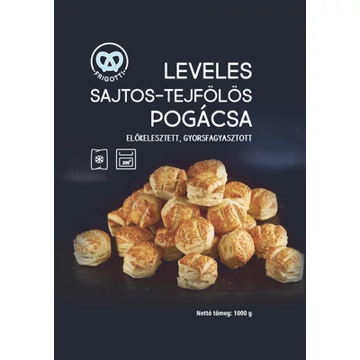 Sajtos-tejfölös pogácsa 1kg